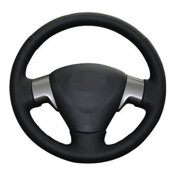 

Car Steering Wheel Cover DIY Black Artificial Leather For Toyota Corolla 2006-2013 Matrix 2009-2010 Auris 2007-2009