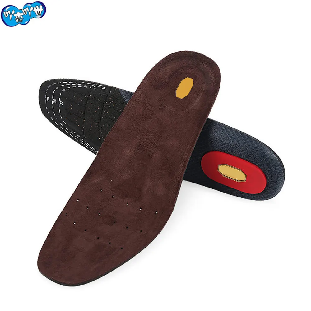 

Sporting Suede Insoles Sweat Breathable Soft Running Insoles Cork Pad Warm Anti-odor Shoes Pad for Men and Women