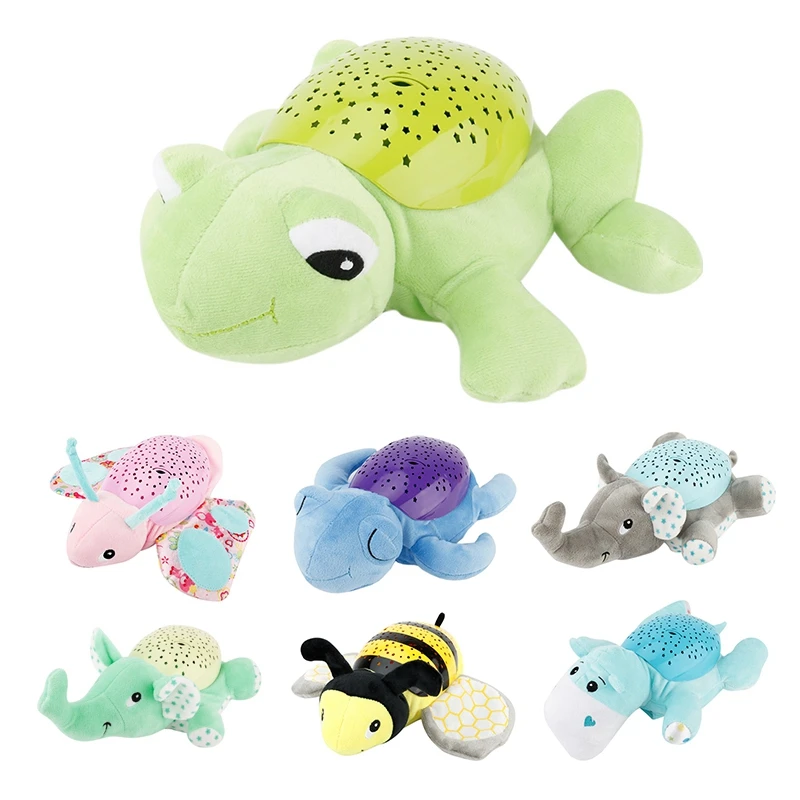 

Baby Cartoon Projection Plush Toy Cute Musical Soothing Calming Baby Toy Cute Projection Animal Doll For Infant Sleeping Well