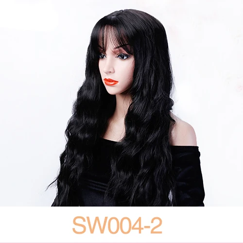MUMUPI Women Wig Light Brown Synthetic Hair Long Curly Wig Heat Resistant Weave Wigs for Women Use Cosplay - Цвет: 2