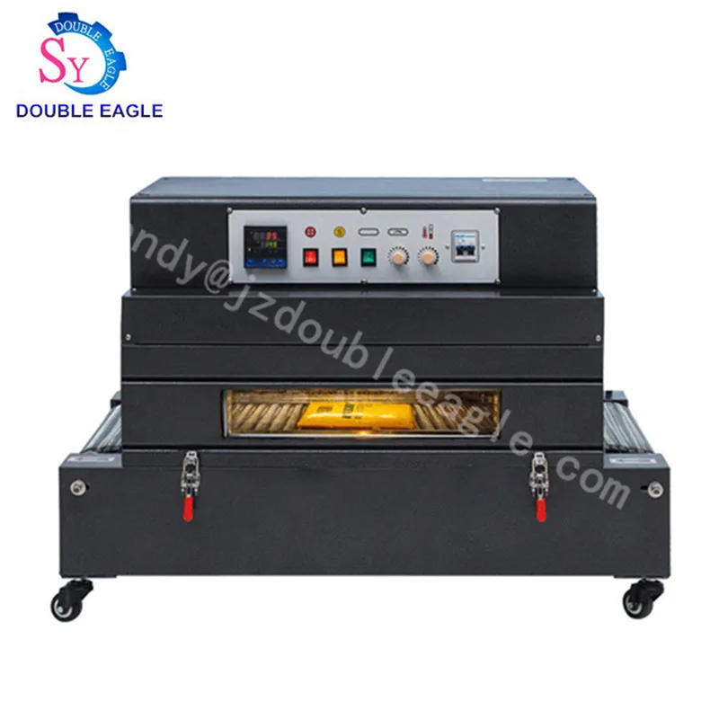 

Оптовая цена, небольшая автоматическая видимая термоусадочная машина/ПЭТ PP POF пленпосылка упаковка, инфракрасное термоусадочное упаковочное оборудование