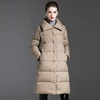 2022 New Winter Women's Down Coat Padded Warm Thick Long Puffer Jacket Casual Parkas Woman Ultra Light Female Overcoat Clothing ► Photo 3/6