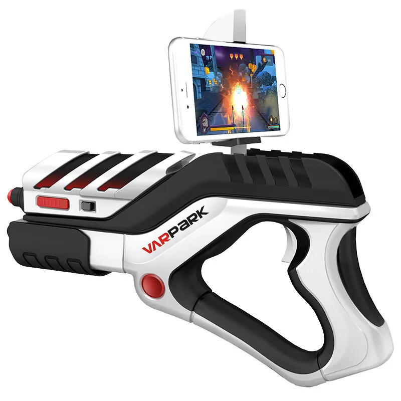 

Boy Birthday Gift 3-12-Year-Old Real Sports Black Science And Technology AR Gun Young STUDENT'S 4D Health Game Toy Gun