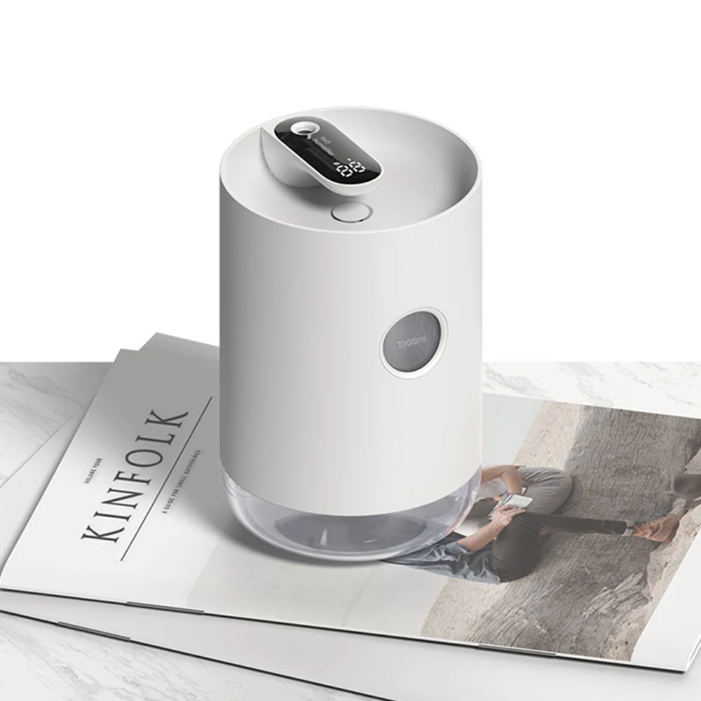 

1L Home Air Humidifier Portable Wireless USB Aroma Essential Oil Diffuser Battery Life Show Oil Aromatherapy Humidification Wet