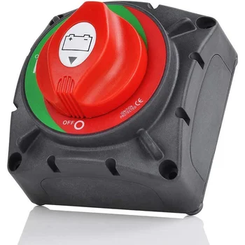 

New 600A Car Battery Disconnect Switch Isolator Power on/Off Knob Control Disconnect Switch Car Relays Power Accessories Kit
