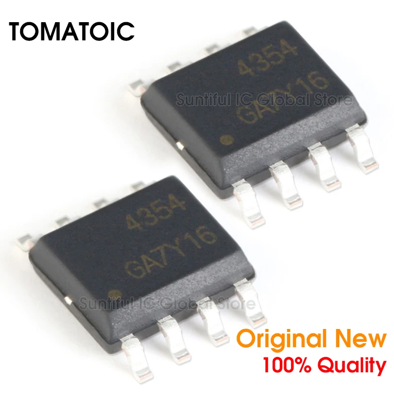 5 шт. AO4354 SOP8 4354 SOP-8 n-канальный SMD MOSFET 30V 23A | Электроника