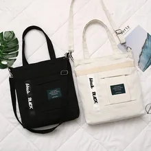 Холщовые сумки для учащихся с поперечным корпусом, в Корейском стиле, на плечо, в Корейском стиле, в Корейском стиле, Harajuku Wind Ulzzang, простые универсальные, Cl