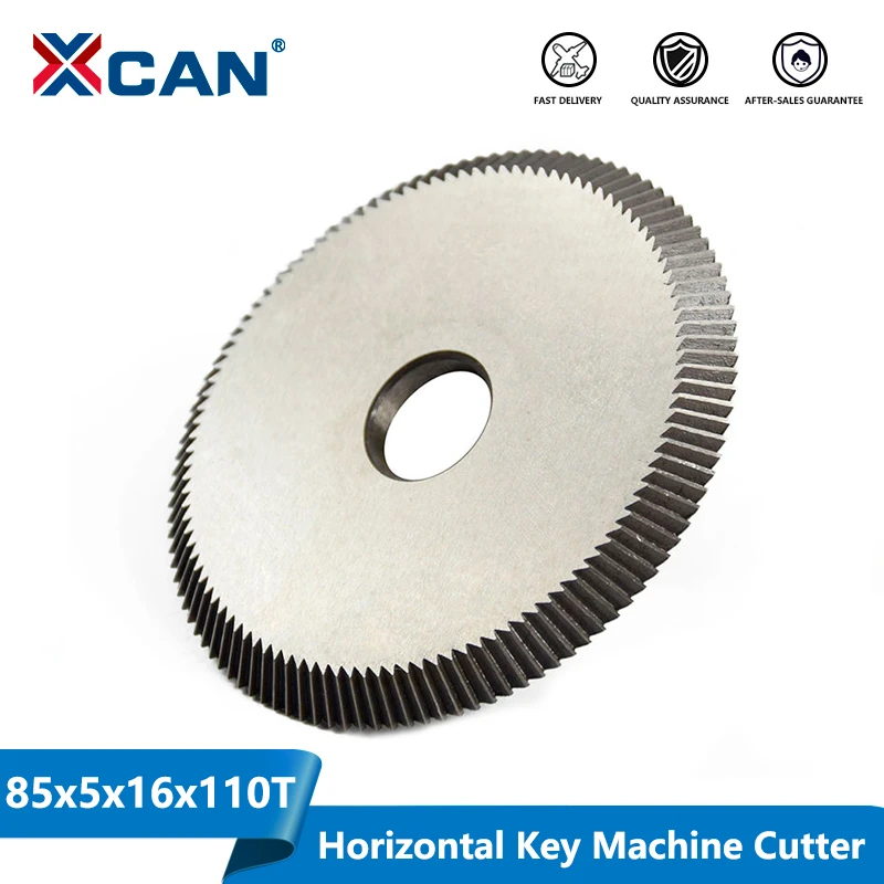 Xcan 1pc Key Cutting Machine Blade 80x5x16mm 110t Key Machine Cutter