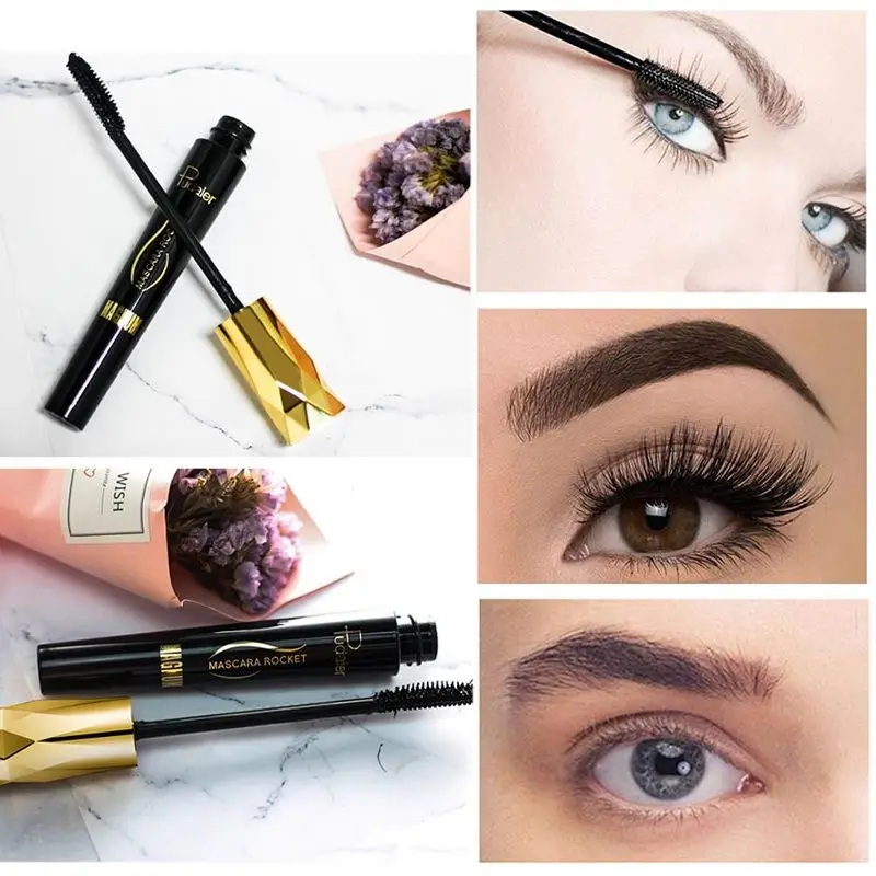 Black Volumizing Curly Silk Grafting Mascara Lasting Charming Eye Makeup