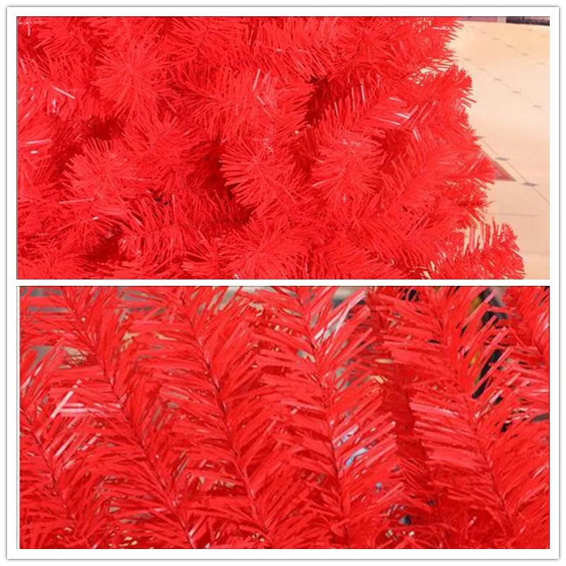 2-4-m-240CM-Luxury-Encryption-Red-Christmas-Tree-Heavy-Pine-Artificial-PVC-Ximas-Christmas-Trees (1)
