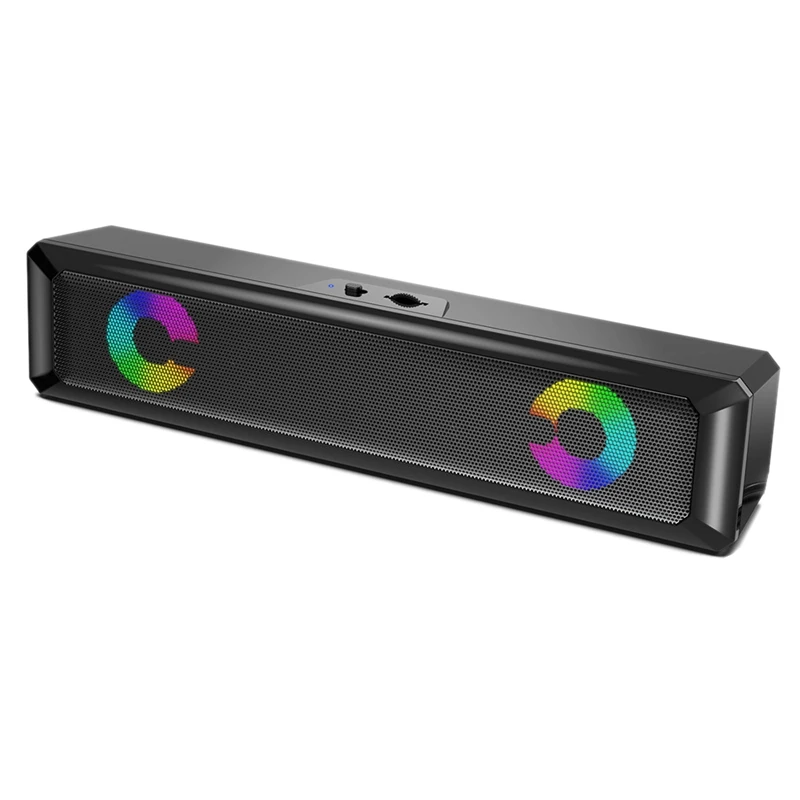 HOT-RGB длинный бар Динамик Bluetooth USB Питание Цвет светильник подходит для ТВ