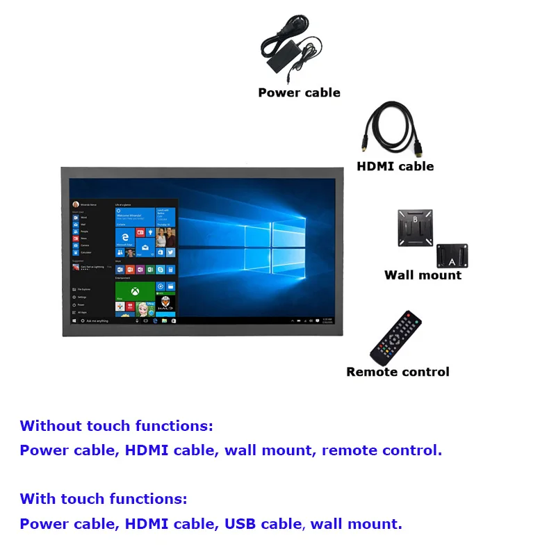  ݼ ̽  ̵ ũ 16:9, VGA DVI HDMI Է, ġ ũ ÷ , HD 1920x1080, 17.3 ġ