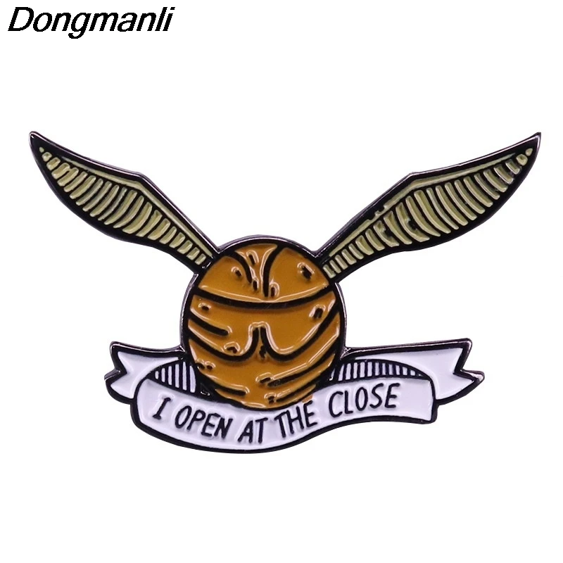 

LB367 Snitch Hard Enamel Pins Brooch Women Men Lapel Backpack Bags Badge Fashion Movie Jewelry Gifts