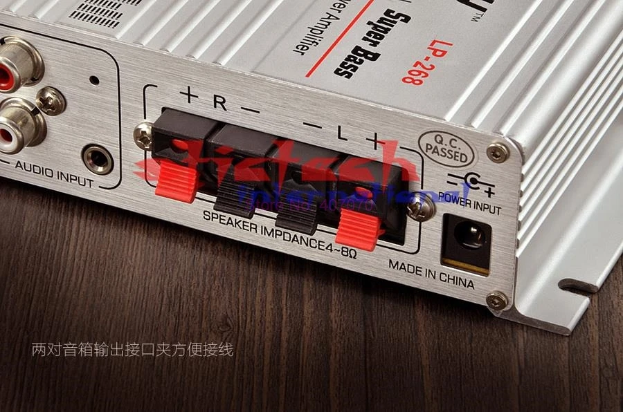 От DHL или Fedex 20 шт. LP 268 Новый мини Hi Fi аудио стерео усилитель для автомобилей