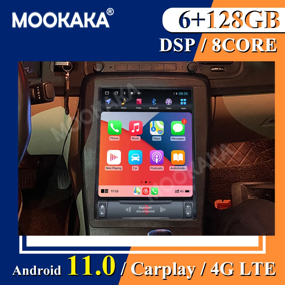 

6+128G Android 11 For Volvo S60 V60 2011 2012 2013 2014 2015 2016 - 2018 Car DVD CD GPS Navigation Auto Radio Stereo Multimedia