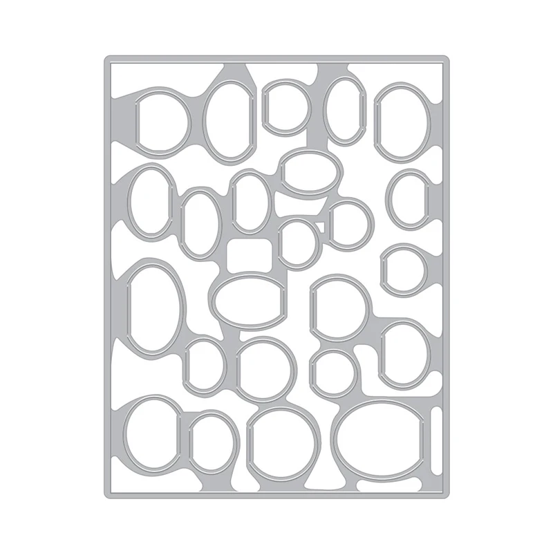 

2019 DIY New Layered Metal Cutting Dies and Scrapbooking For Paper Making Circular Peek-A-Boo Doors Embossing Frame Card Craft