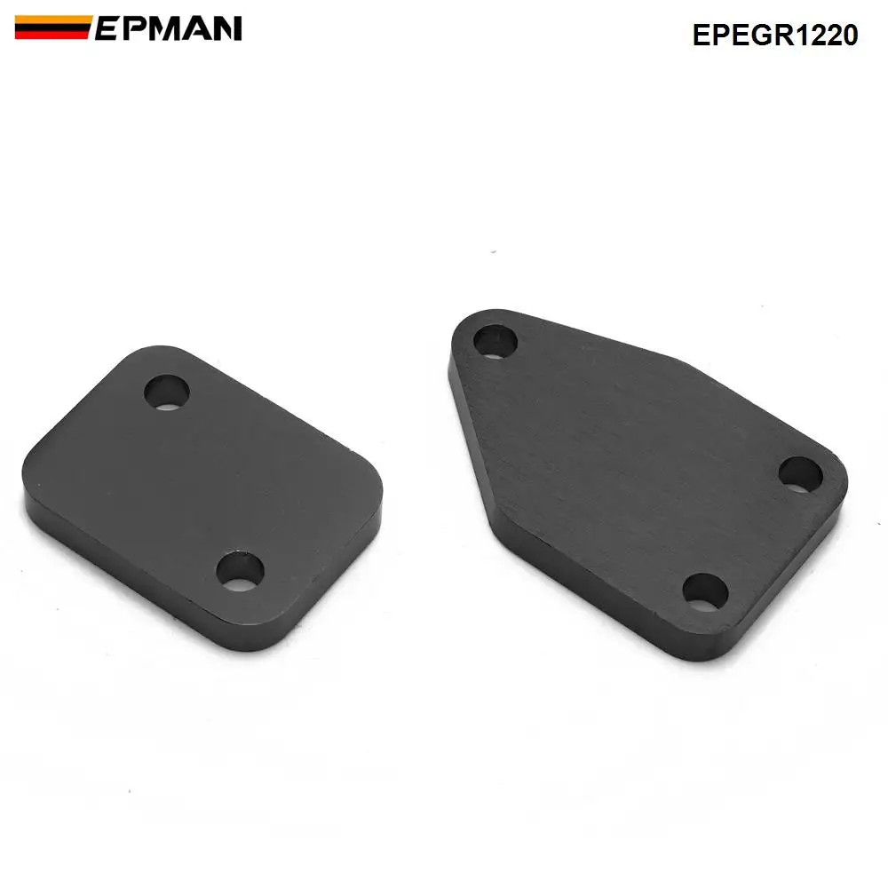 EPMAN EGR Valve Blanking Plate Set Exhaust Gas Block exhaust For Isuzu DMax RC 3.0L 4JJ1 2012