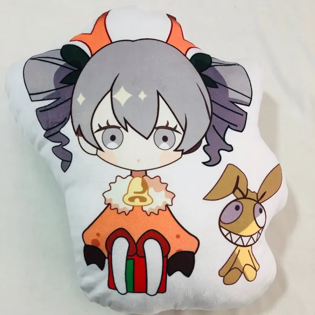 Anime Honkai Impact 3 Plush Pillow Toy Cosplay Kiana Kaslana Raiden Men Short Stuffed Pillow Back Cushion Doll Gift