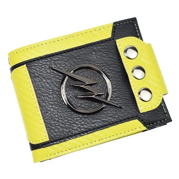 

New Arrival Cute Design DC Wallet The Flash Short Purse With Sequined Wallets Coin Purses