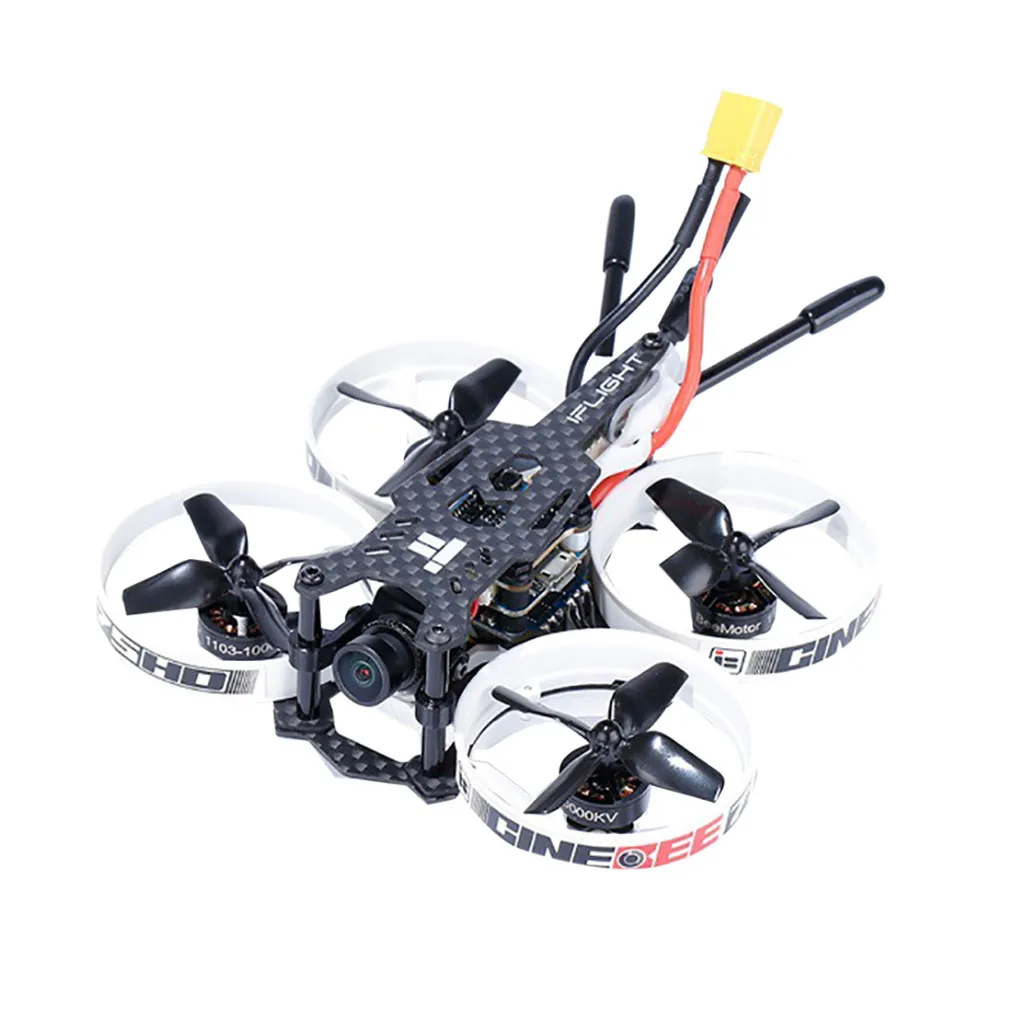 IFlight CineBee 75HD Крытый FPV гоночный Дрон Квадрокоптер 75 мм Whoop W/Frsky XM