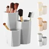 3 Lattices Cosmetic Make-up Brush Storage Box  Makeup Nail Polish Cosmetic Holder Make Up Tools Pen Holder Rack Table Organizer ► Photo 3/6