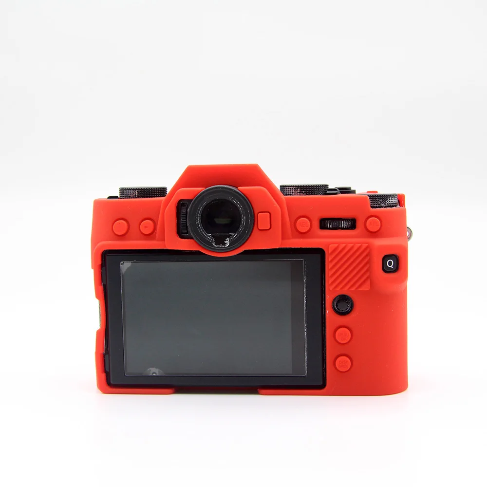 Красный Мягкий силиконовый защитный чехол для FUJI Fujifilm XT30 X-T30 камеры - Цвет: Красный