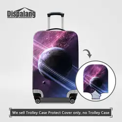 Эластичный багажный чемодан для 18-32 дюймов Galaxy Universe Space чехлы на дорожные сумки толстый водостойкий пылезащитный чехол