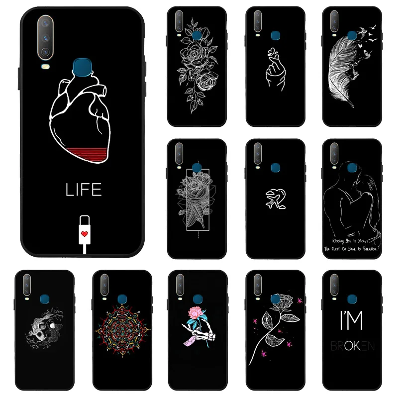 3D типа сделай сам чехол для huawei Honor 20 Pro силиконовая задняя крышка на V20 V10 6A 6C 7X V9 Play