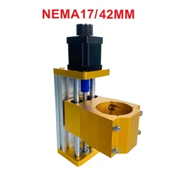 Kit d'actionneur linéaire CNC 3018 Plus axe Z, plate forme coulissante en aluminium, 85mm, Compatible 