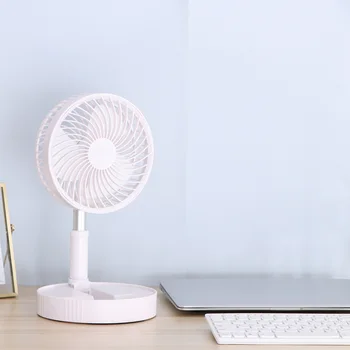 

Telescopic Fan USB Rechargeable Student Fan USB Fans Portable USB 7200mAh Rechargeable Fan Cooler Holder For Home Office