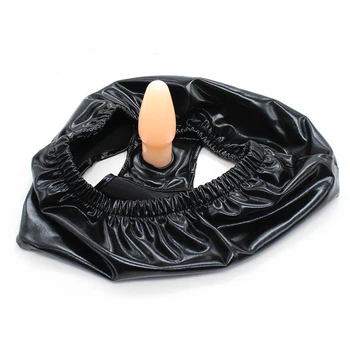 Wearable Underwear Dildo Masturbation Pants Penis Vaginal Plug Panties Female Chastity Belt Silicone Dildo for Woman Vibrator 4