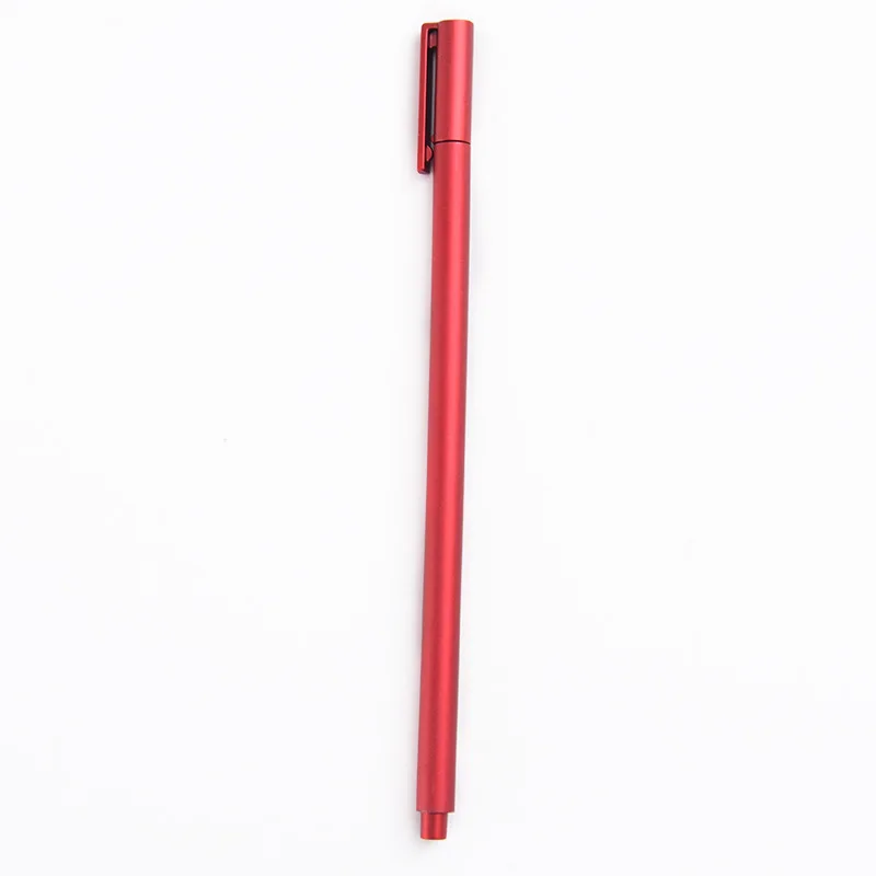 0,5 мм цветной гель ручки черные красные чернила гелевые ручки офисные школьные принадлежности подарок
