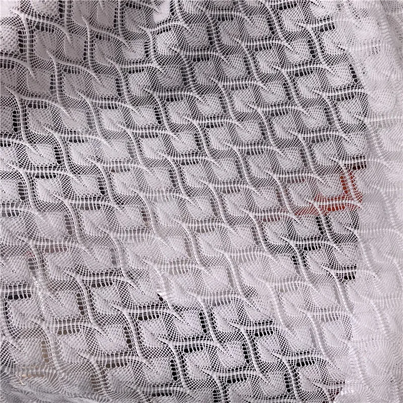 Лоскутная Ткань Tissus нового типа с рисунком ракушек, полиэфирная кружевная Объемная блуза, платье и половина юбки ткани