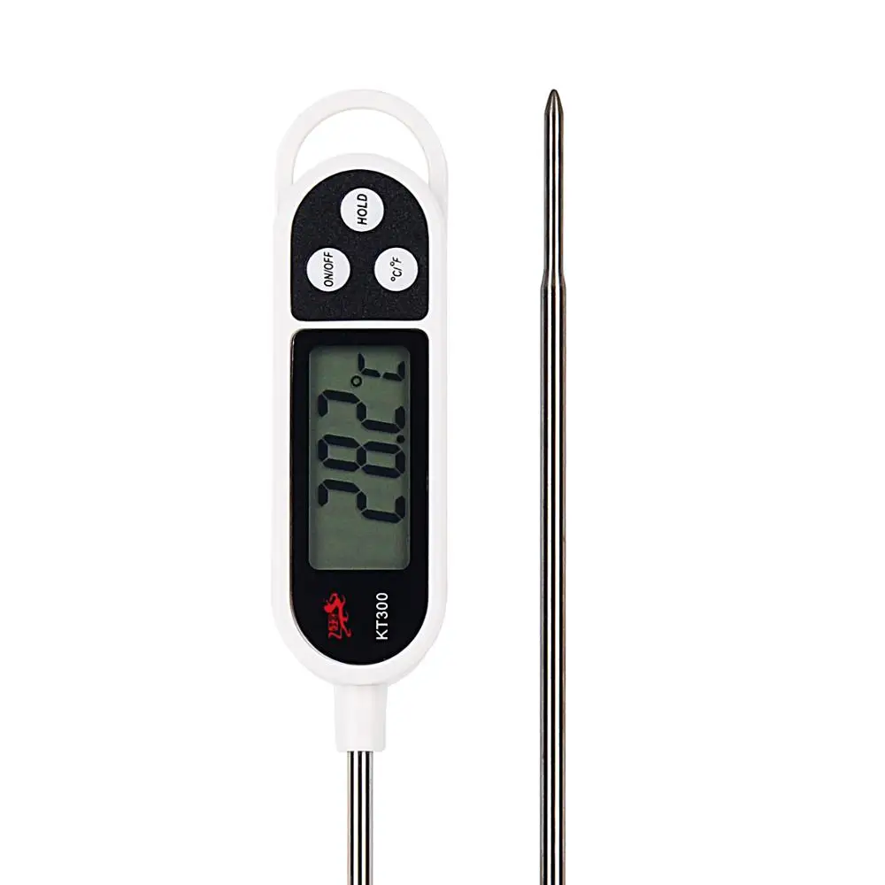KT300 цифровой термометр для приготовления пищи, молока, мяса, инструменты для приготовления пищи, электронный термометр для приготовления пищи, зонд, структура ручки, зонд для еды