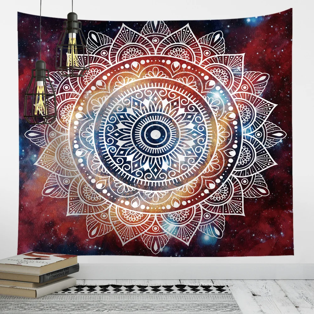 Bohemian Asian Picture Tapestry Camping Travel Mattress Tapestry Room