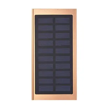 

New 4000mah Solar Battery Power Bank Portable Charger External Battery Dual USB Powerbank For xiaom iphone Cellphone Batteries