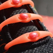 12 шт./компл. эластичные шнурки без галстука ленивые силиконовые водонепроницаемые туфли кружевные женские туфли Tenis 9 цветов