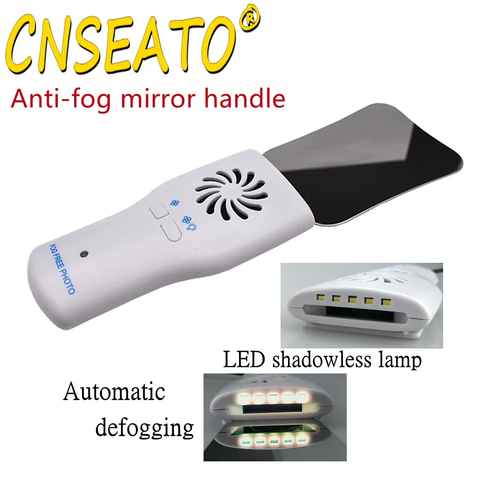 Dental Anti Fog Mirrors Handle Orthodontic Intraoral Photography