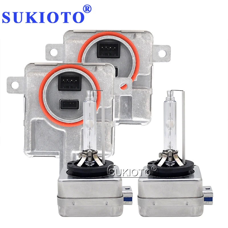 SUKIOTO Новый OEM 55W D1S HID Xenon Kit D8S D3S комплект автомобильных фар 4300K 5000K 6000K 8000K Балласт для