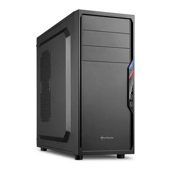 

Sharkoon VS4 gaming case black (ATX, fan 1x120 mm, 2xUSB 2.0, audio)