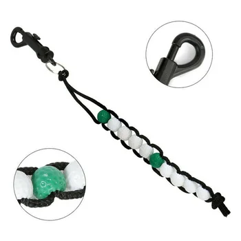 

Plastic Golf Bead Stroke Counter Braid Cord Score Count with Clip Counter &T8