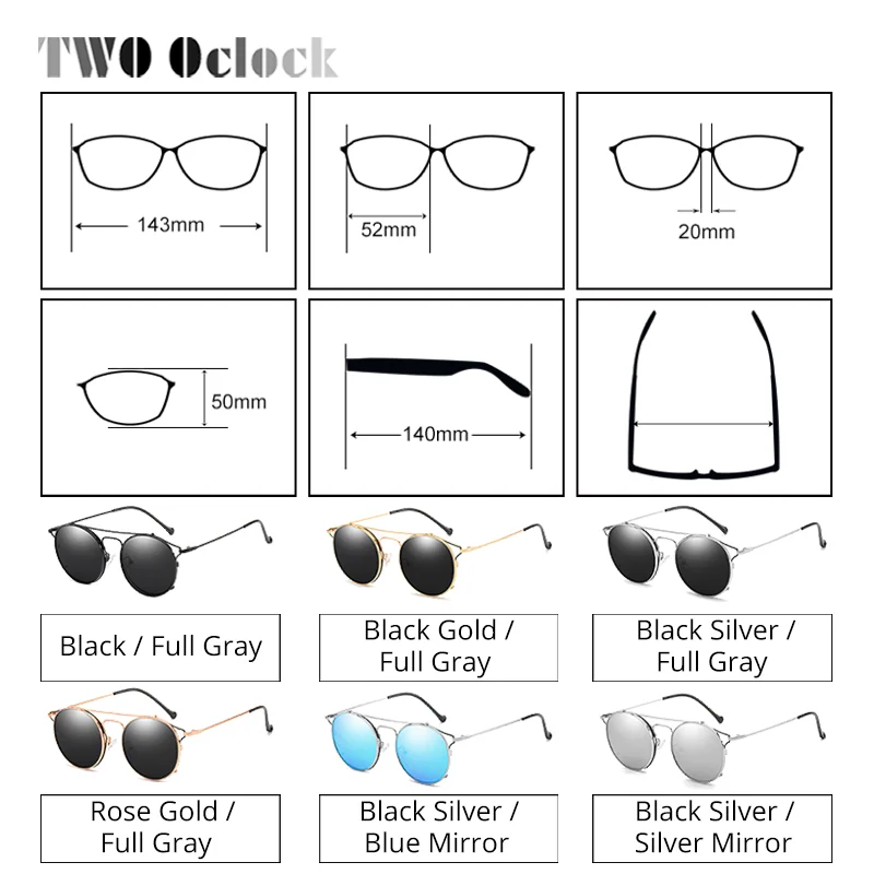 Два Oclock, женские очки, оправа для оптических линз, женские солнцезащитные очки с клипсой по рецепту, круглые, кошачий глаз, женские Z17102