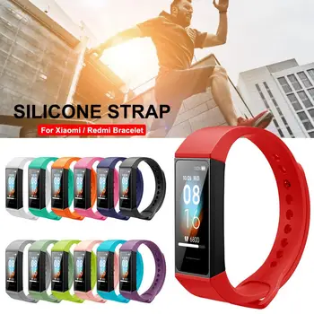 

2020 New Silicone Strap For Redmi Smart Bracelet Replacement Wristband For Xiaomi Redmi Band Sport Watch For Redmi Band Strap