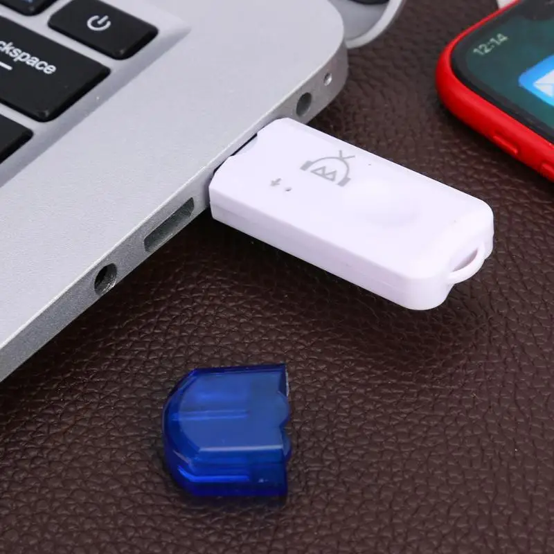 Беспроводной музыкальный ресивер USB Bluetooth стерео аудио адаптер 100% новый удобный