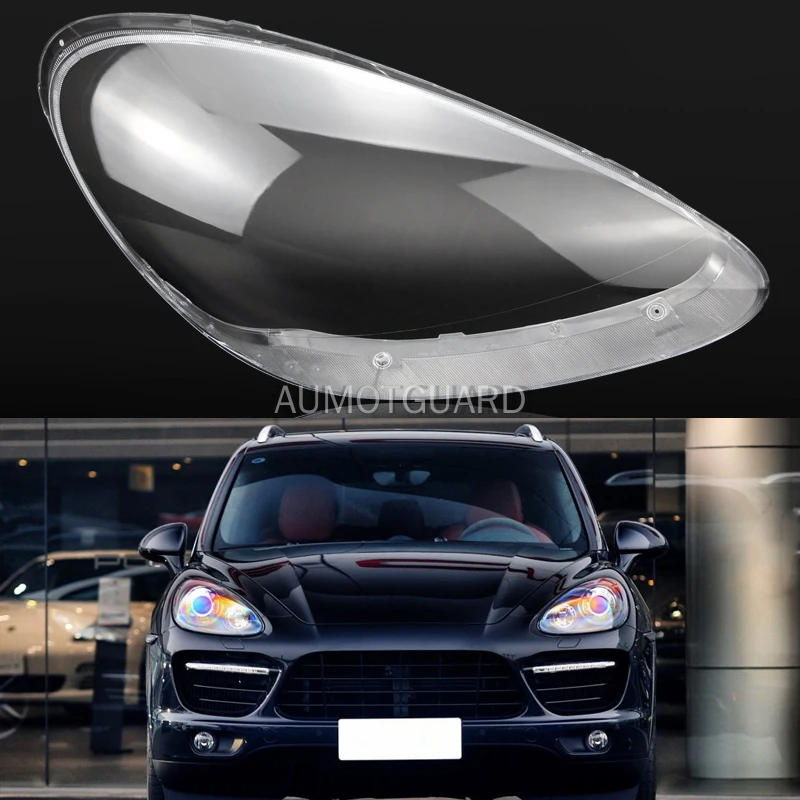

Car Headlamp Lens For Porsche Cayenne 2011 2012 2013 2014 Car Replacement Lens Auto Shell Cover