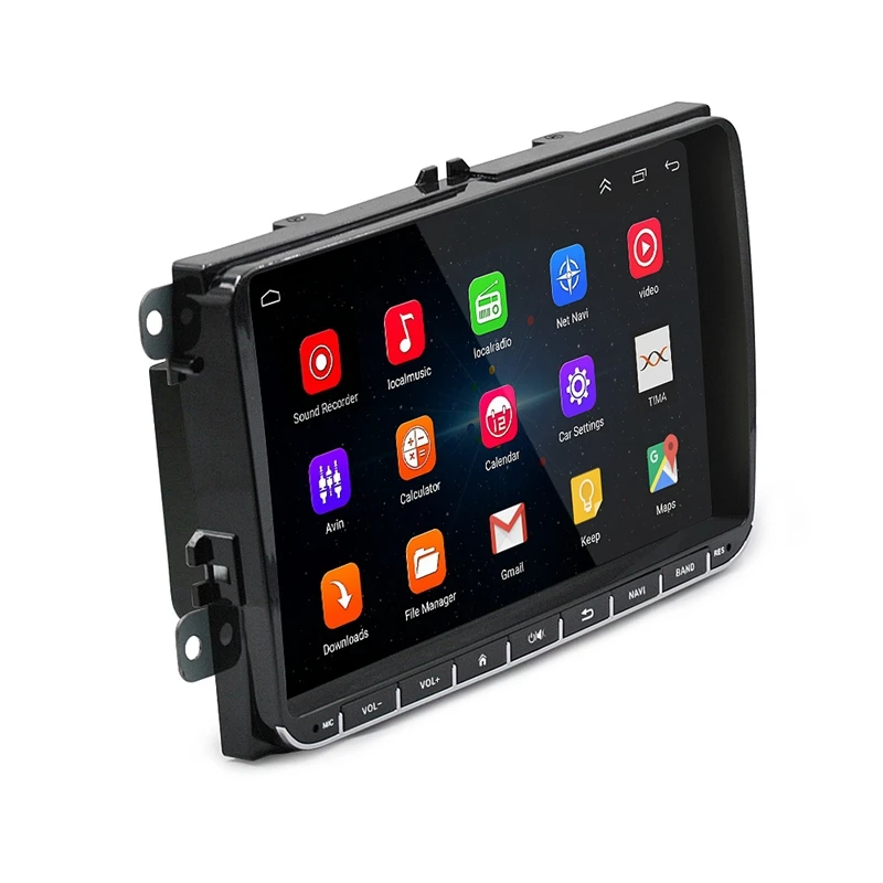 

Android 6.0 Car 9 Inch Radio Stereo Hd Press Screen Gps Navigation Bluetooth 4.0Usb Player Flash Memory For Volkswagen Passat Go