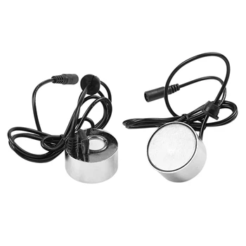 

2Pcs No Plug 45Mm Humidifier Ultrasonic Mist Maker Industrial Incubator 24V Nebulizer Atomizer Head Fogger