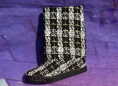 Г.; Лидер продаж; Botas Feminina; женские ботинки без застежки; женская обувь на танкетке; шикарные короткие ботильоны с круглым носком; сезон осень-зима - Цвет: as pic