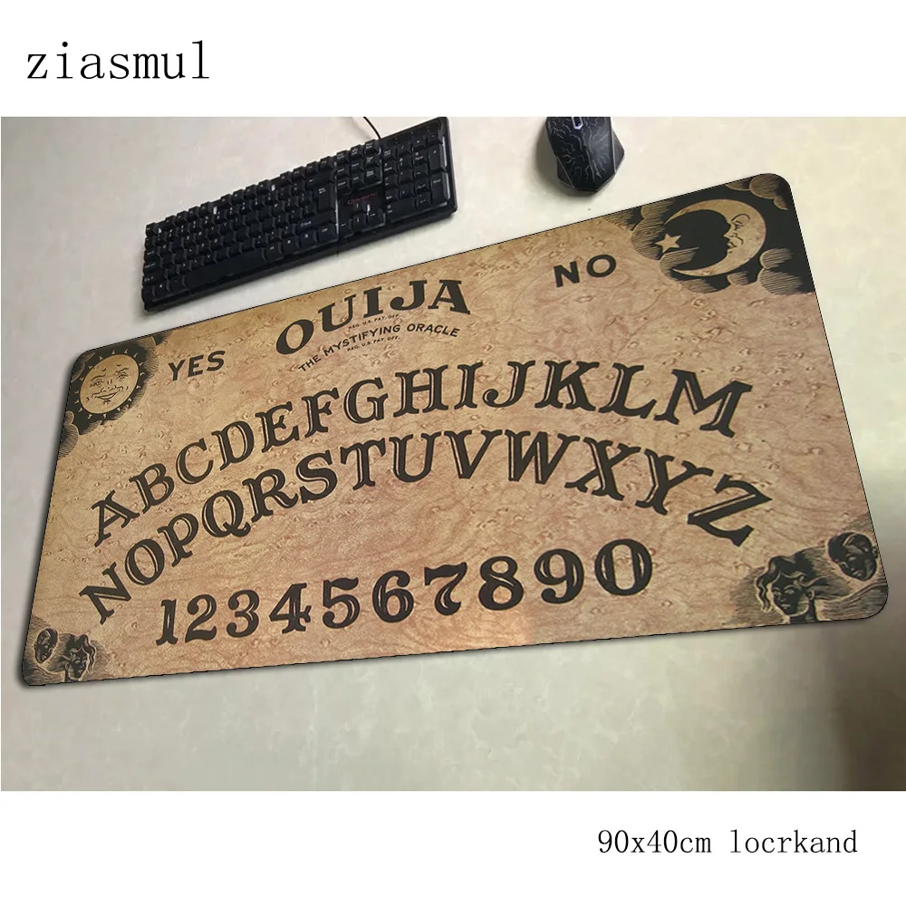 Ouija коврик для мыши 90x40 см коврики рождественские подарки игровой милые