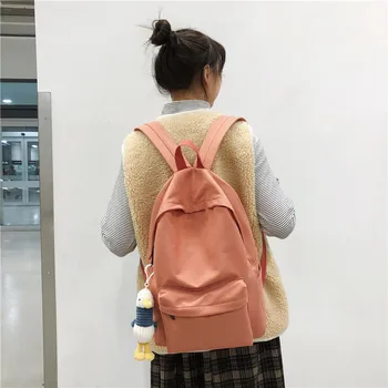 

2020 new ladies backpack Korean version of college students cute backpack women